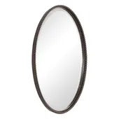 Sherise Oval Mirror, Bronze