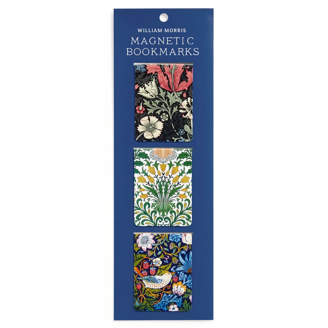 William Morris Magnetic Bookmarks Set