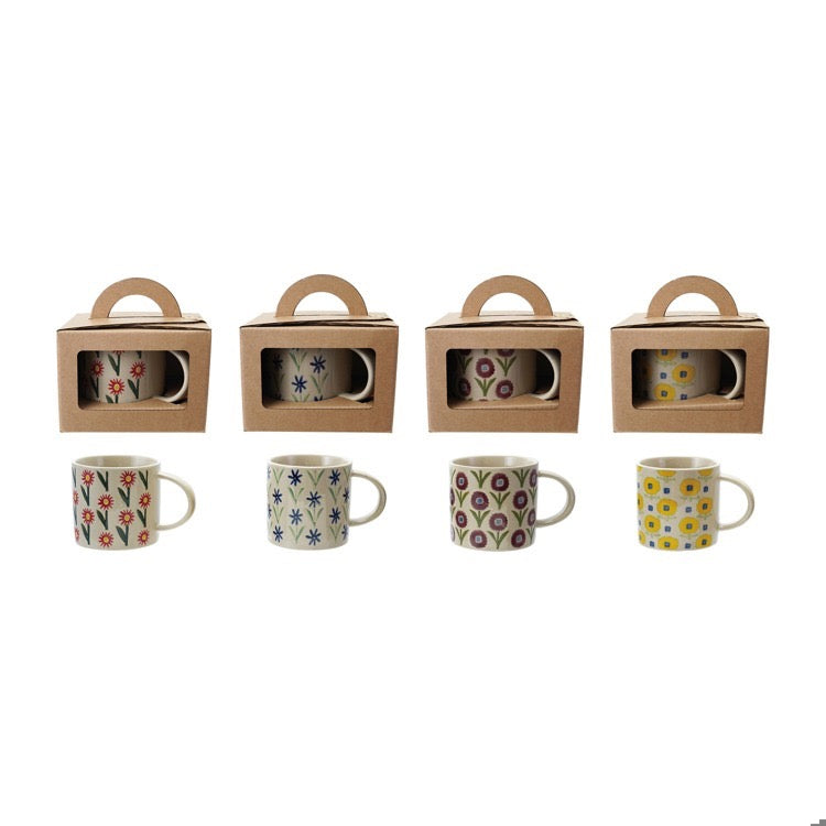 Colorful Stamped Mug