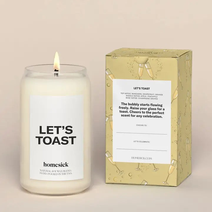 Let's Toast Candle