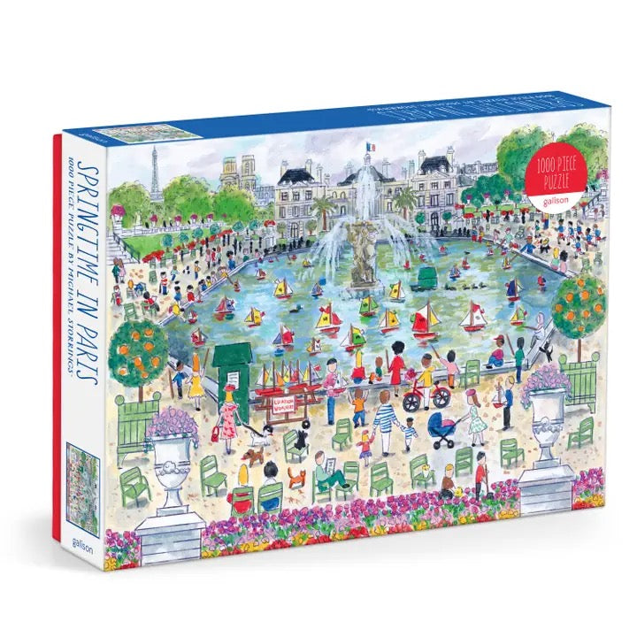 Springtime In Paris Puzzle, 1000 Pieces