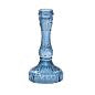 Blue Gillian Candlestick, Tall
