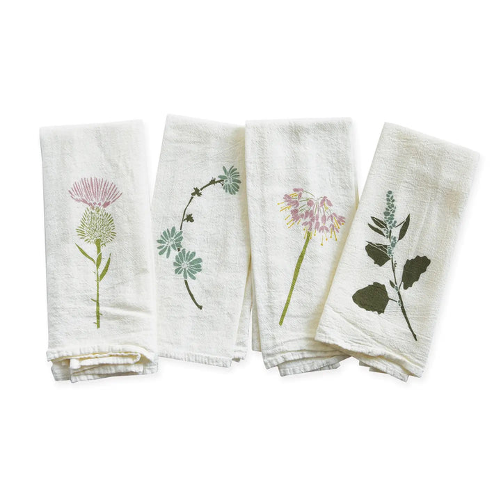 Botanical Napkin Set of 4