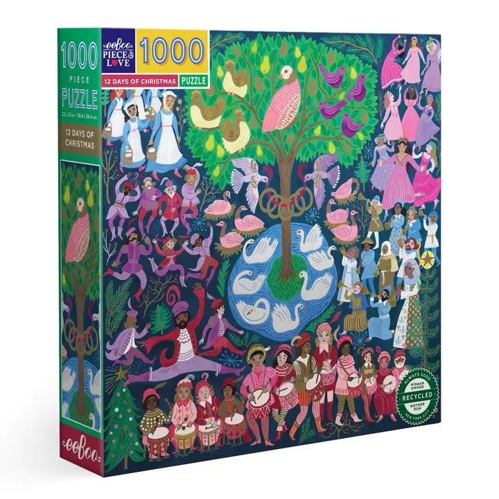 English Green Market Puzzle, 1000 Pieces