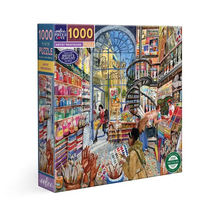 English Green Market Puzzle, 1000 Pieces
