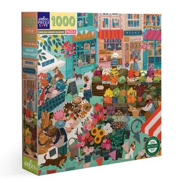English Green Market Puzzle, 1000 Pieces