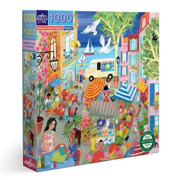English Green Market Puzzle, 1000 Pieces