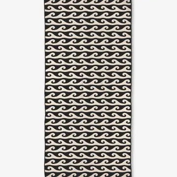 Rolling Waves Beach Towel