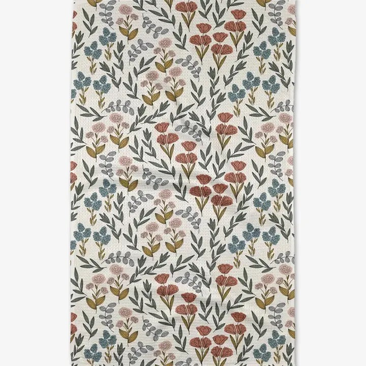 Apple Blossoms Tea Towel