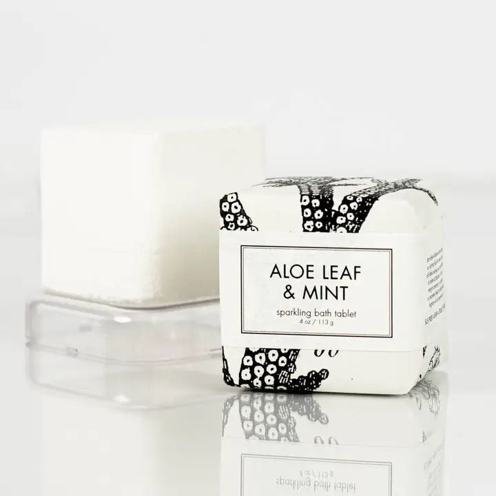 Formulary 55 Aloe Leaf & Mint Sparkling Bath Tablet