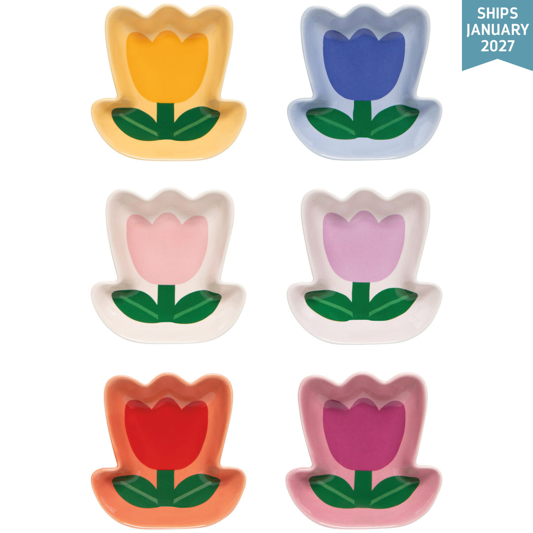 Tulip Pinch Bowls Set of 6
