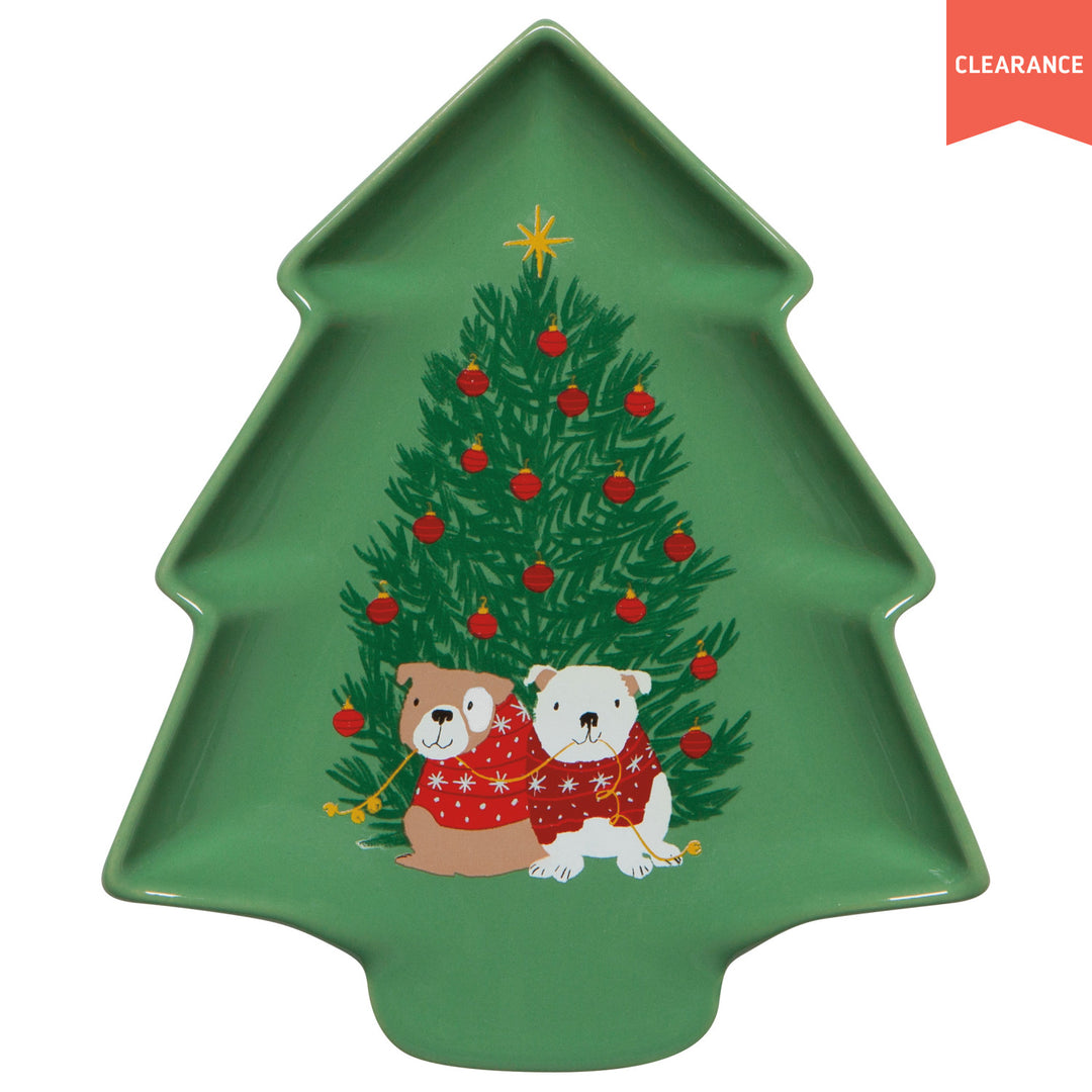Holiday Hounds Christmas Spoon Rest