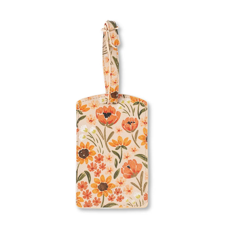 Sunny Poppies Luggage Tag
