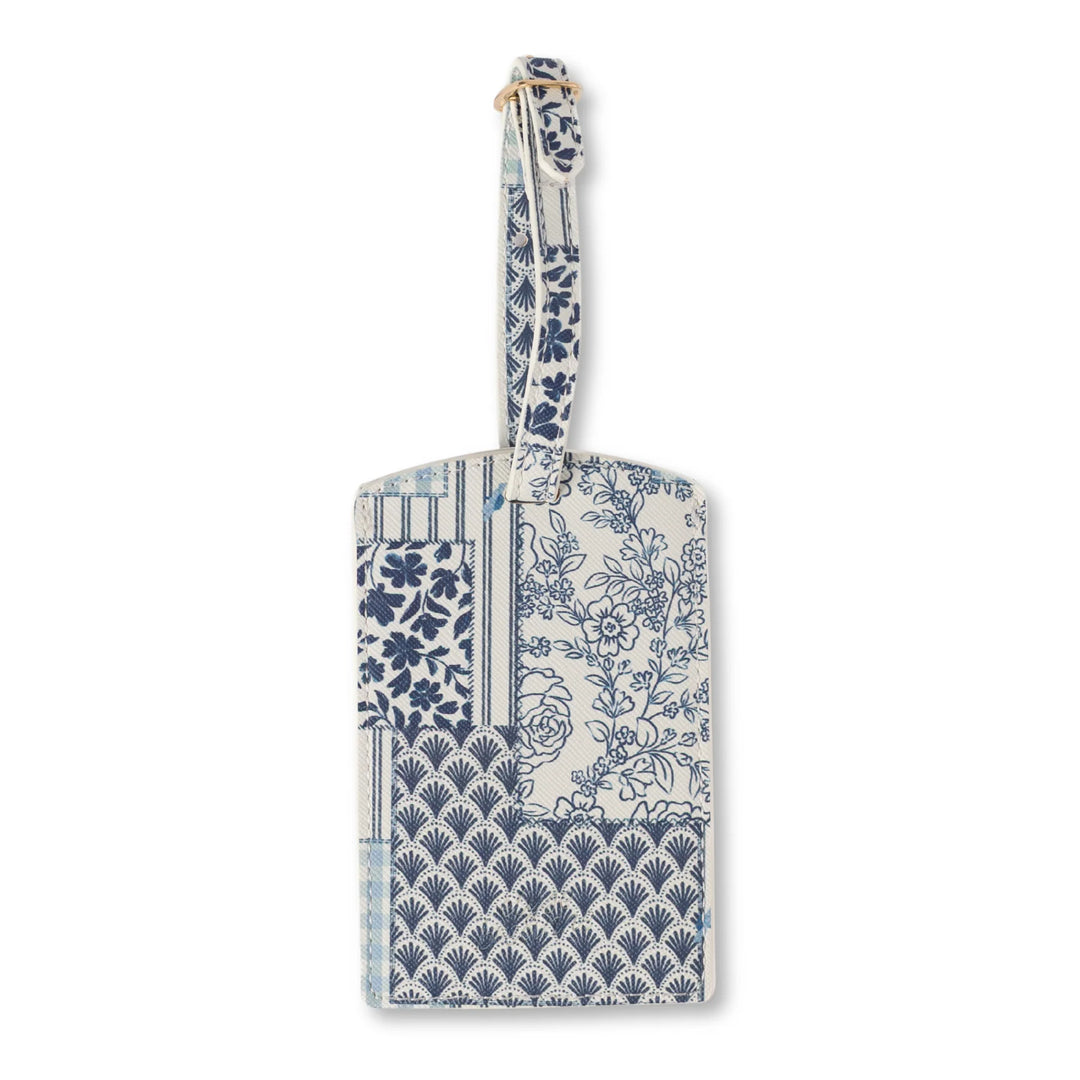 Costal Patchwork Luggage Tag