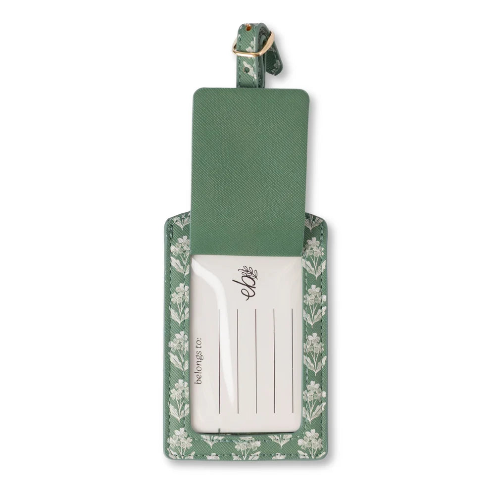 Forget Me Nots Luggage Tag