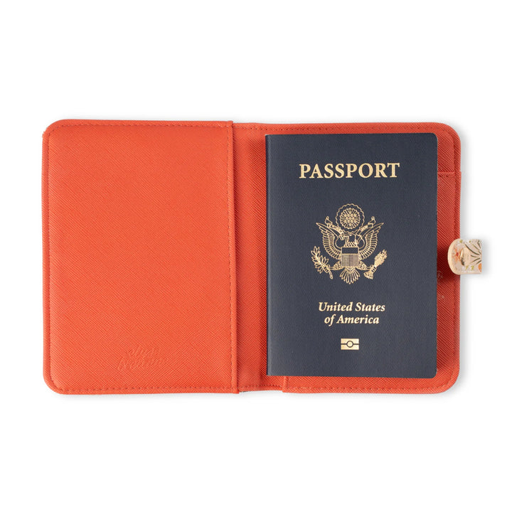 Sunny Poppies Passport Cover