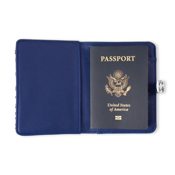 Porcelain Floral Passport Cover