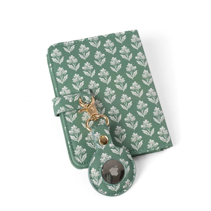 Forget Me Nots AirTag Keychain
