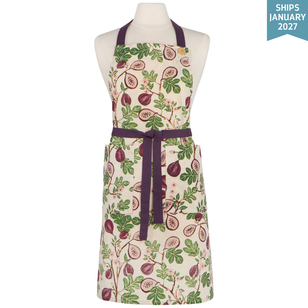 Fig Blossom Spruce Apron