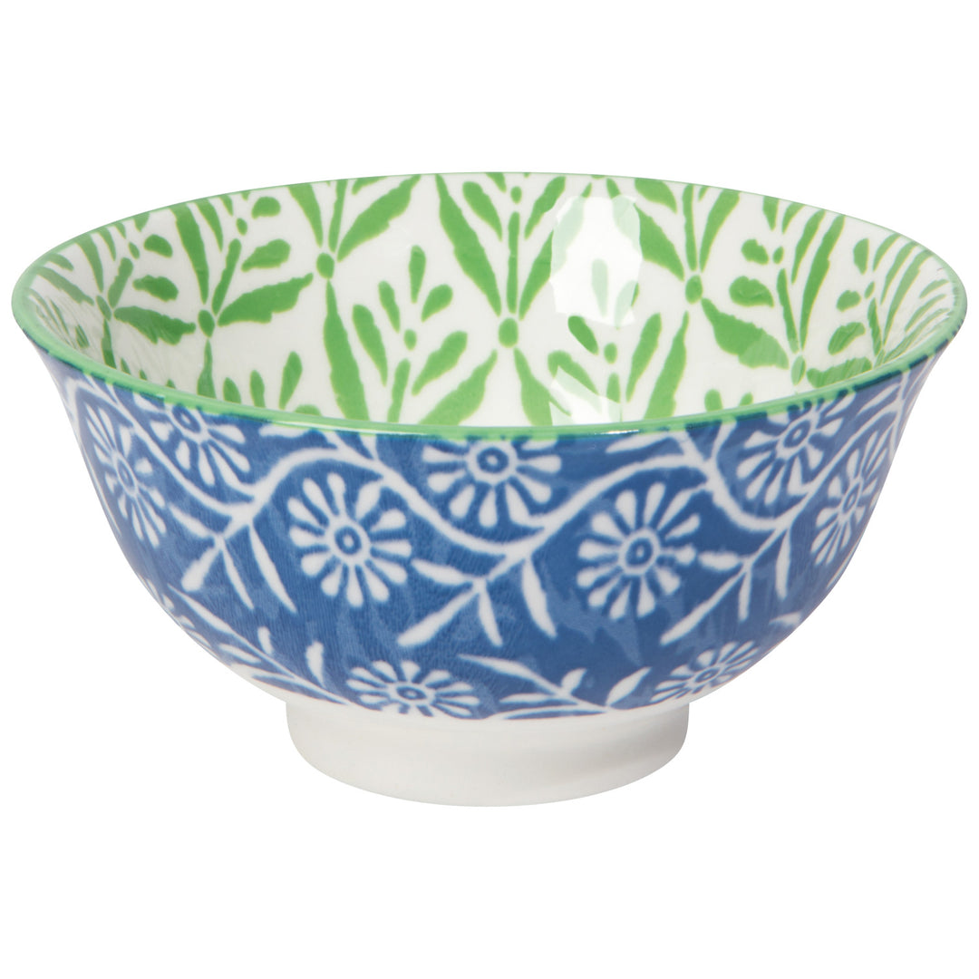 Green Leaf Stamped Bowl 3.5 inch