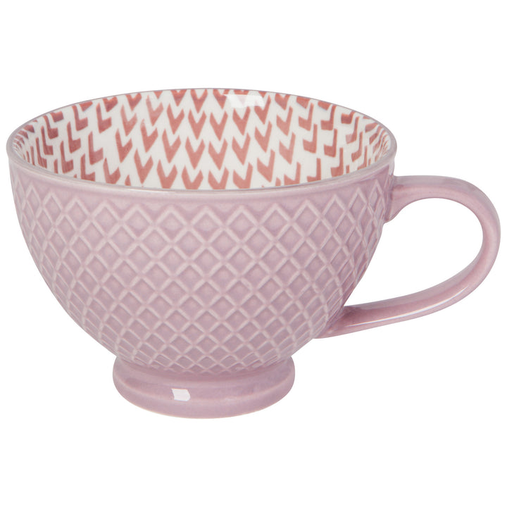 Stamped Latte Mug