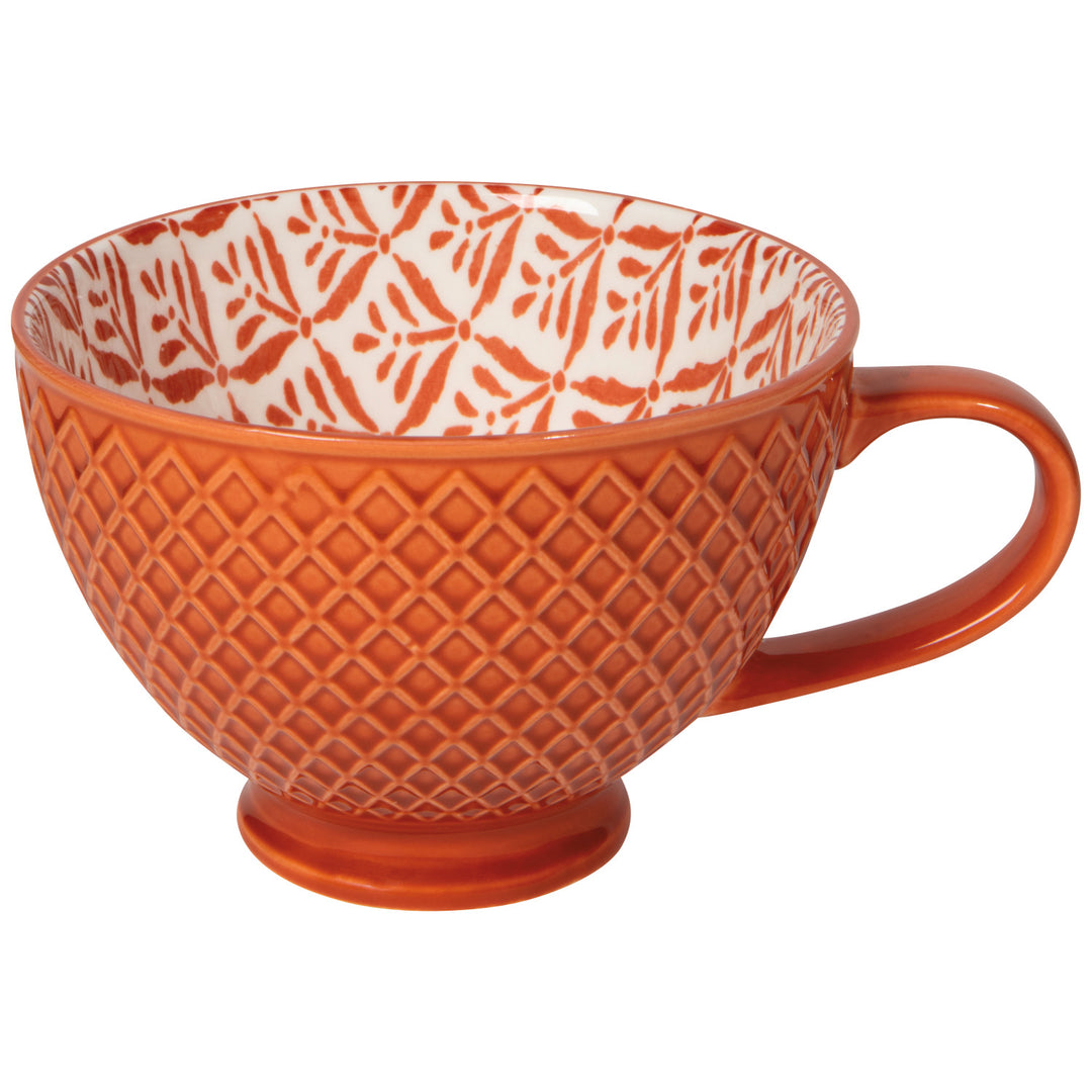 Stamped Latte Mug