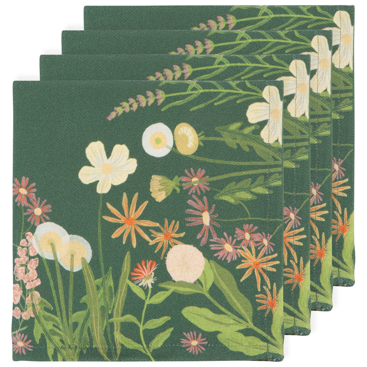 Bees & Blooms Napkins, Set Of 4