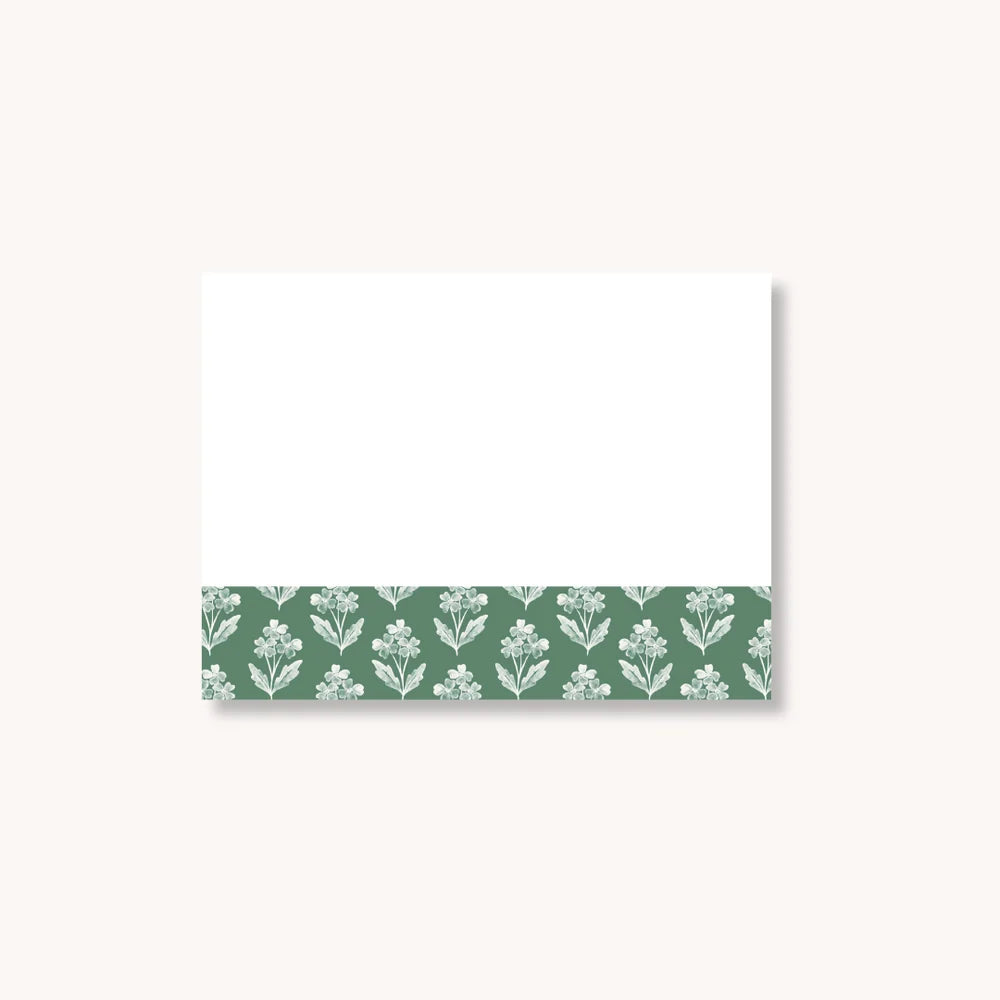 Forget Me Nots Sticky Note, 4" x 3"