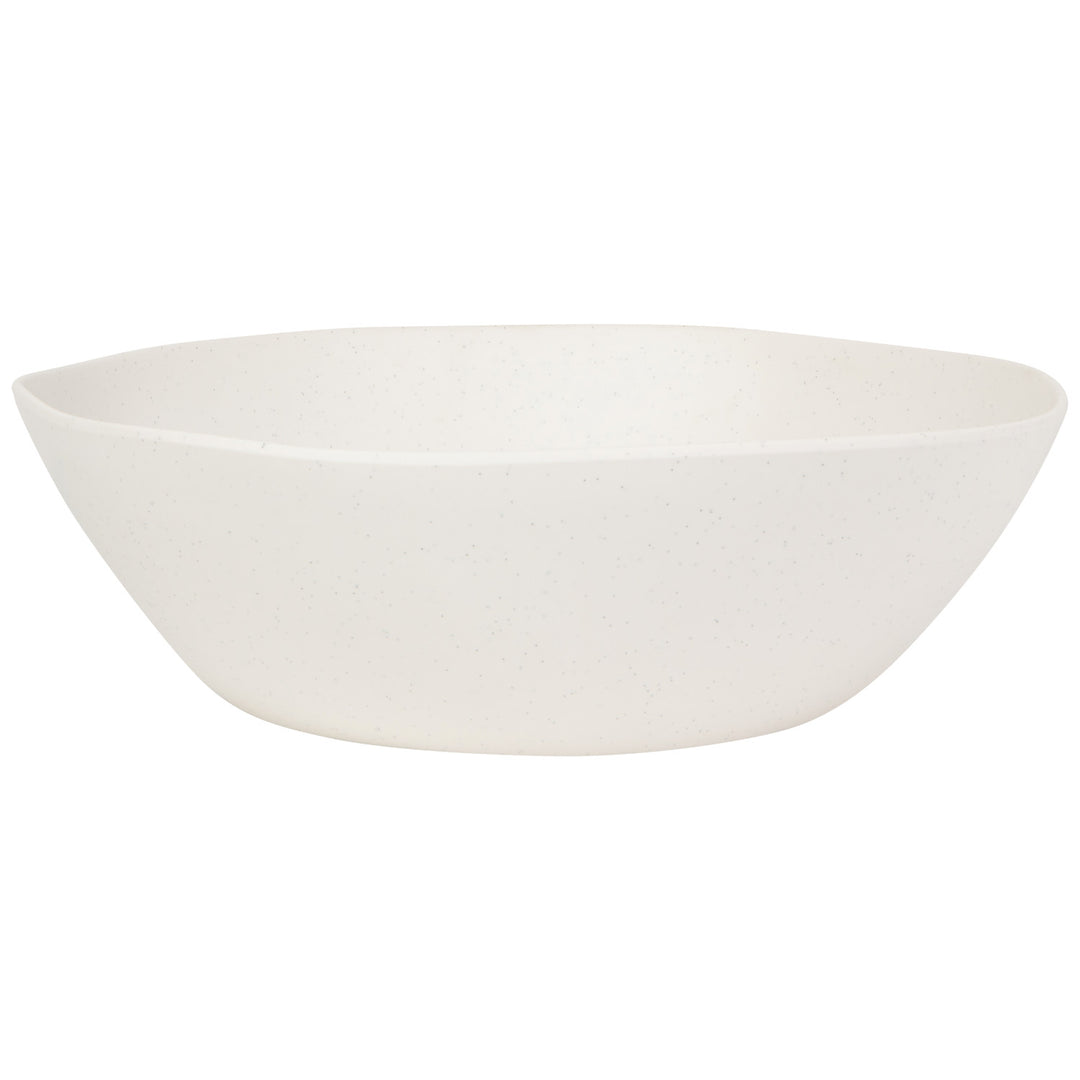 Vanilla Bean Fresco Melamine Serving Bowl