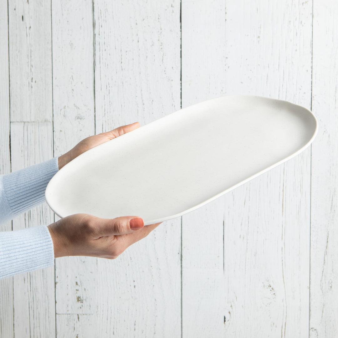 Vanilla Bean Fresco Melamine Platter