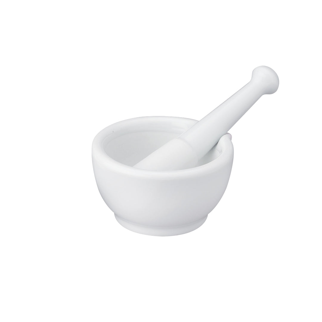 Kitchen Mortar & Pestle With Pour Spout