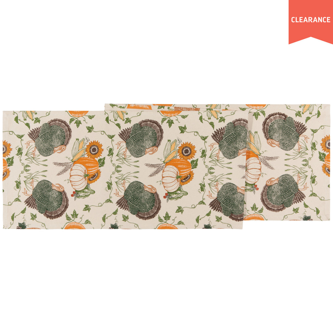 Cornucopia Printed Table Runner