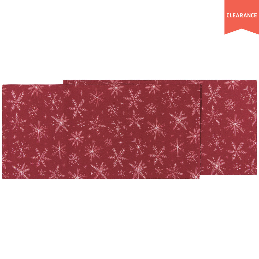 Snowflakes Christmas Runner