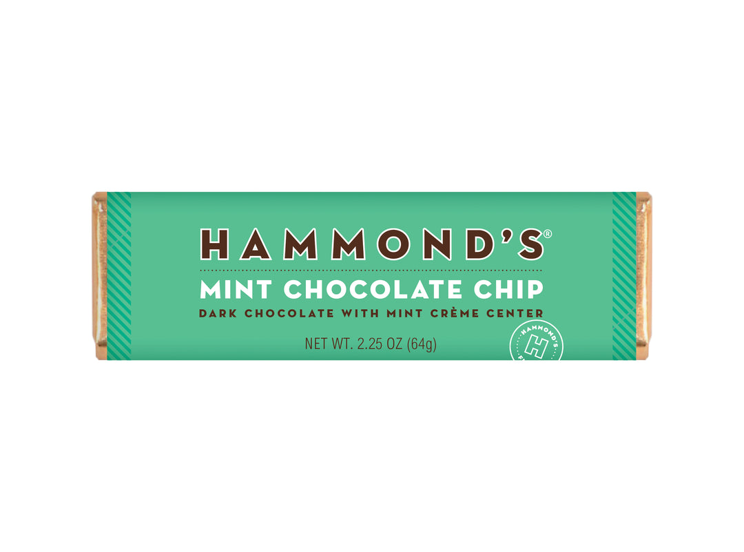 Mint Chocolate Chip Chocolate Bar