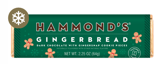 Gingerbread Dark Chocolate Bar