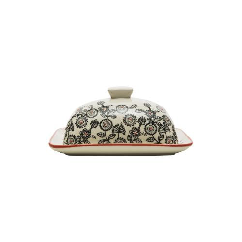 Floral Butter Dish