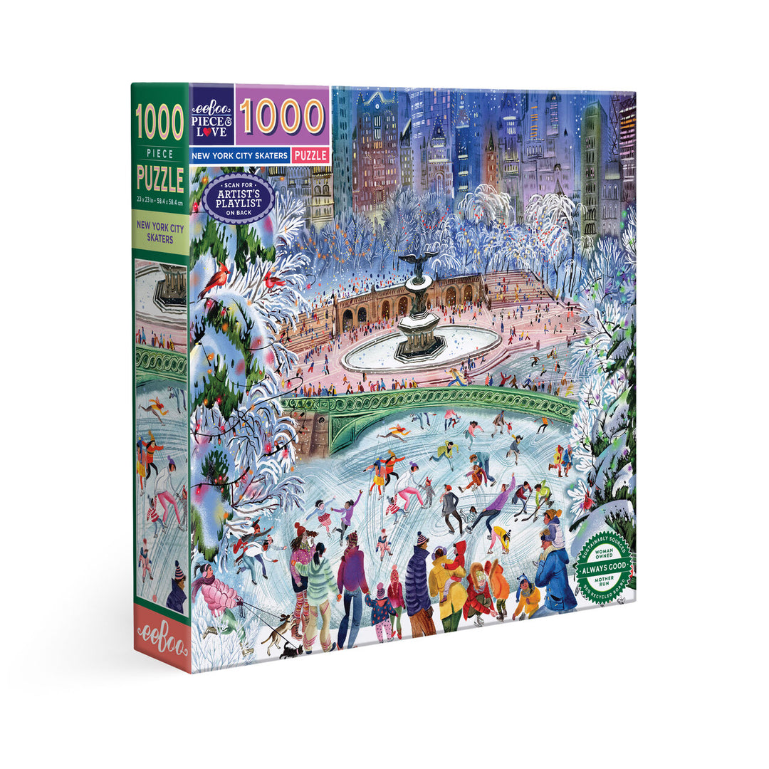 New York City Skaters Puzzle, 1000 Piece