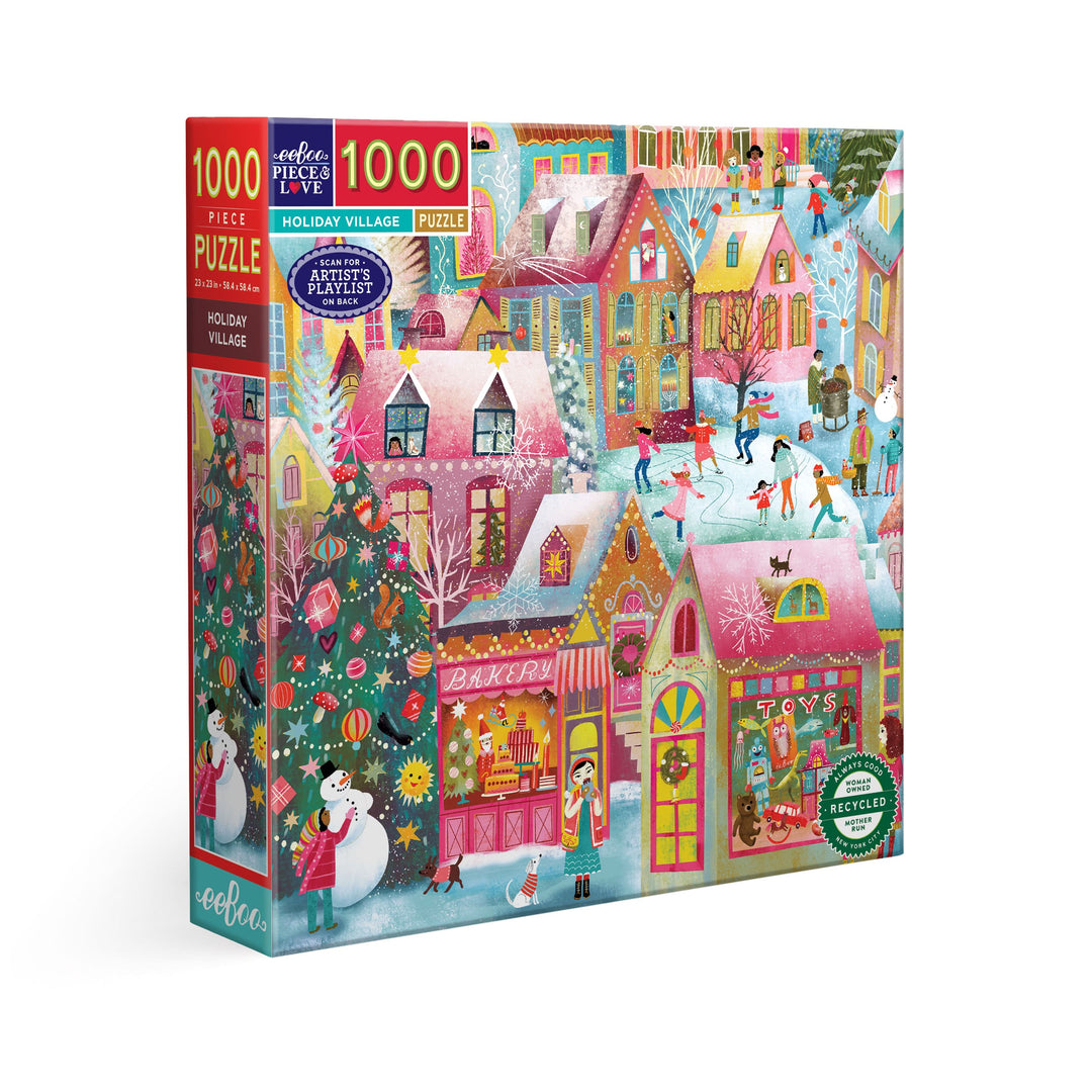 Holiday Village Puzzle, 1000 Piece