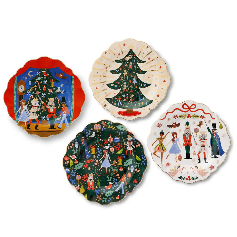 Nutcracker Porcelain Dessert Plate