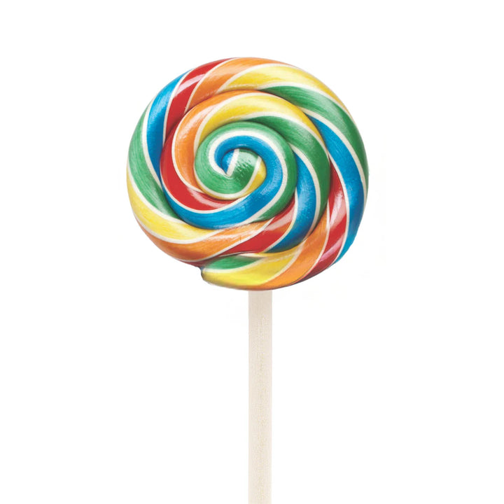 Rainbow Blast Lollipops