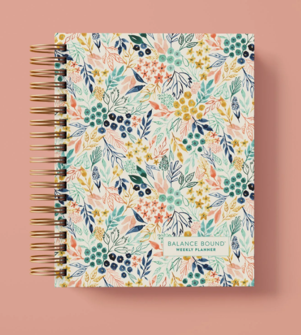 Fresh Blossoms Weekly Planner
