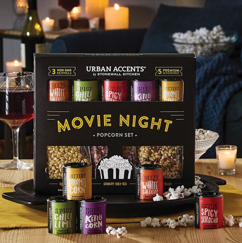 Movie Night Popcorn Gift Set