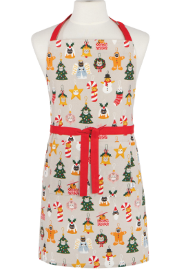Bauble Cats Christmas Apron