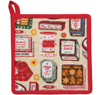 Sugar & Spice Christmas Spruce Pocket Potholder