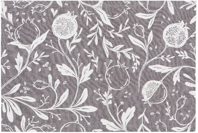 Pomegranates Placemats, Set Of 4
