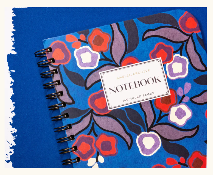 Madeleine Classic Spiral Notebook