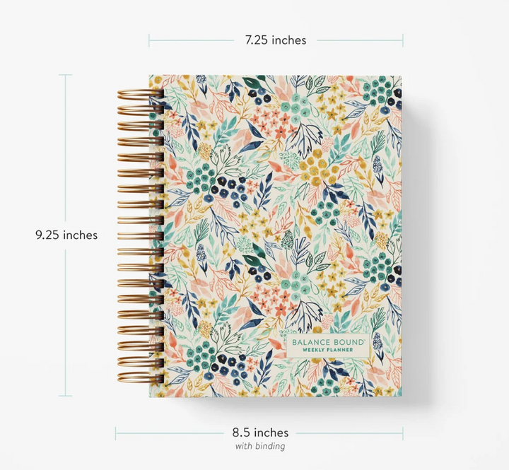 Fresh Blossoms Weekly Planner