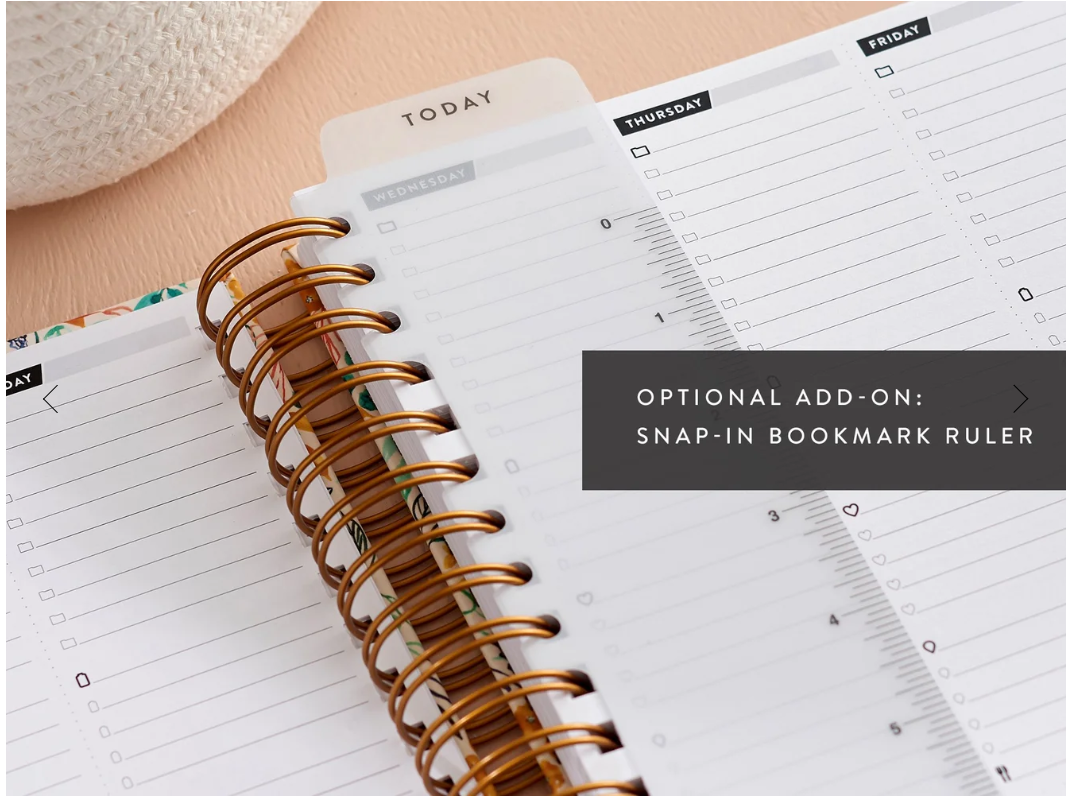 Fresh Blossoms Weekly Planner