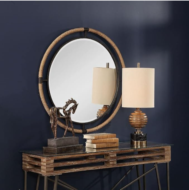 Melville Round Mirror, 36"