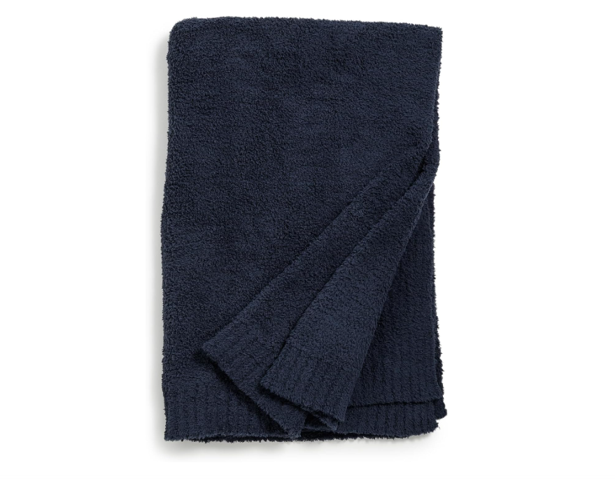 CozyChic Throw, Indigo